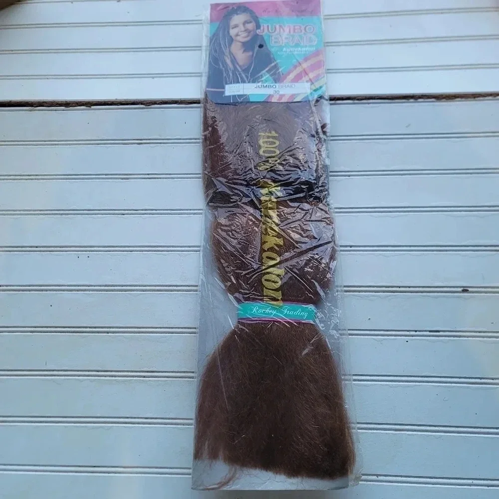 Rockey Trading Jumbo Braid 100% Kanekalon Hair Color # 30